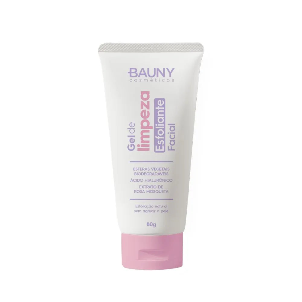 Gel Esfoliante Facial Bauny Rosa Mosqueta 80g