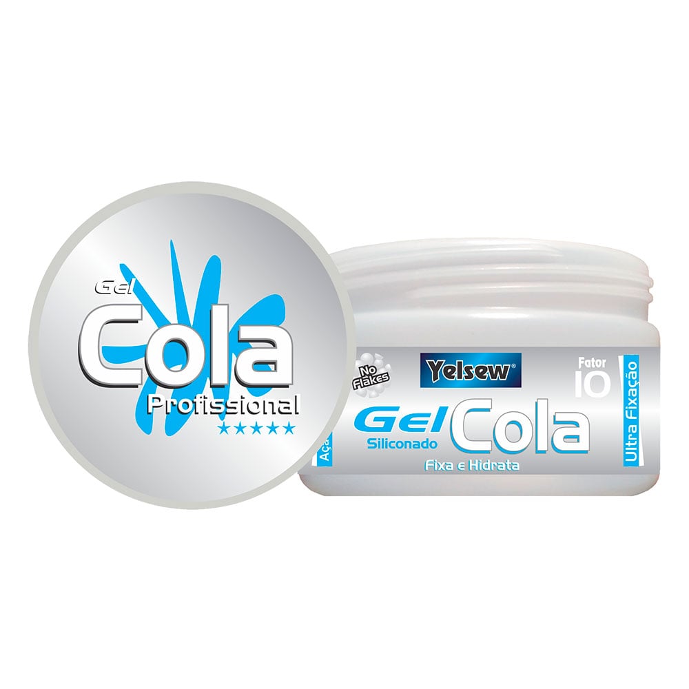 Gel Cera Yelsew Ultra Fixação Siliconado 240g