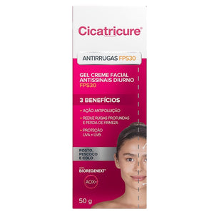 Creme Facial Cicatricure Antissinais 50g
