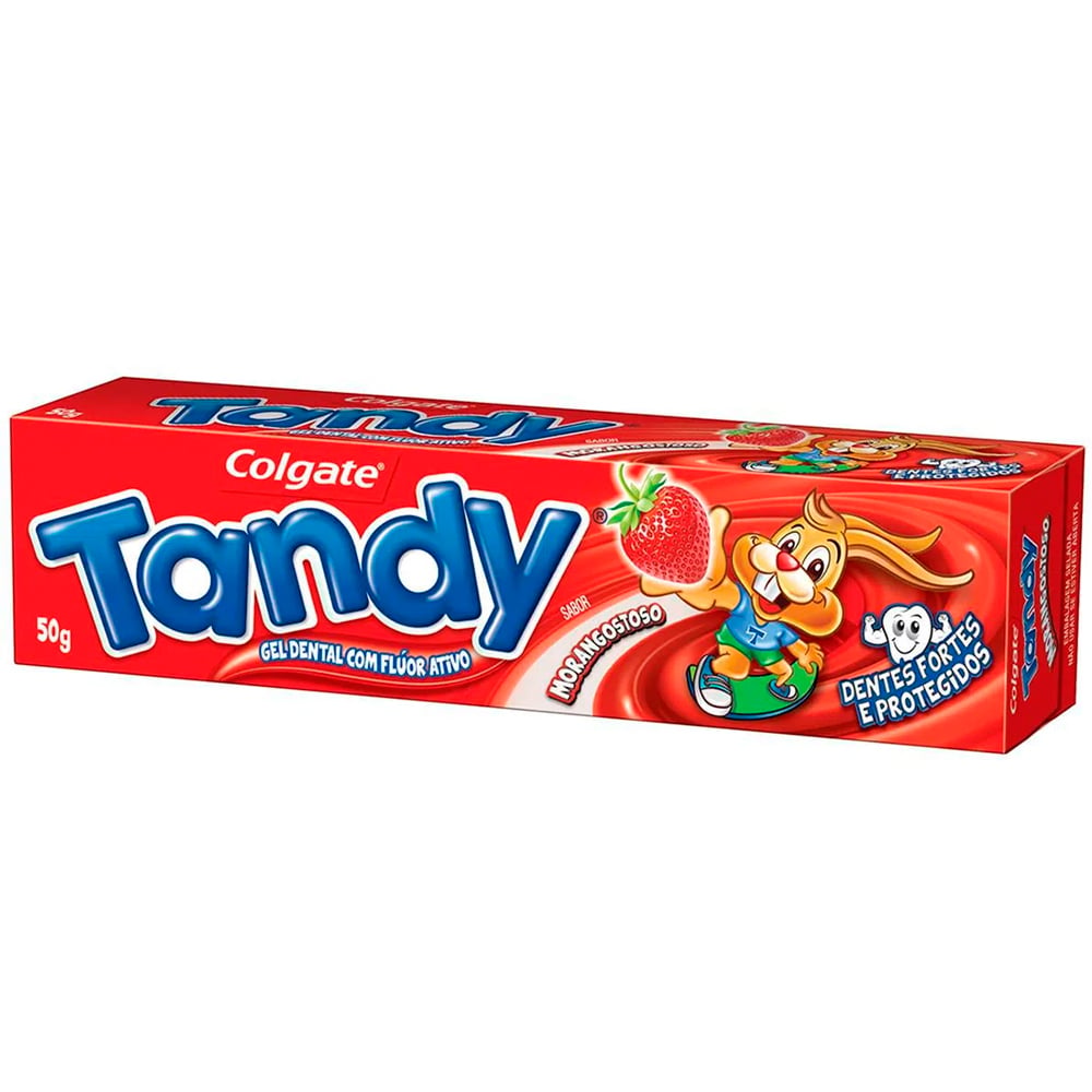 Gel Dental Colgate Tandy Morangostoso 50g