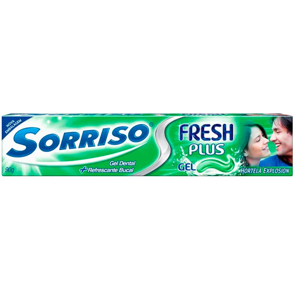 Gel Dental Sorriso Fresh Hortelã Explosion 90g