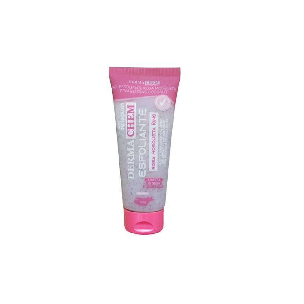 Gel Esfoliante Facial Dermachem Rosa Mosqueta 100g