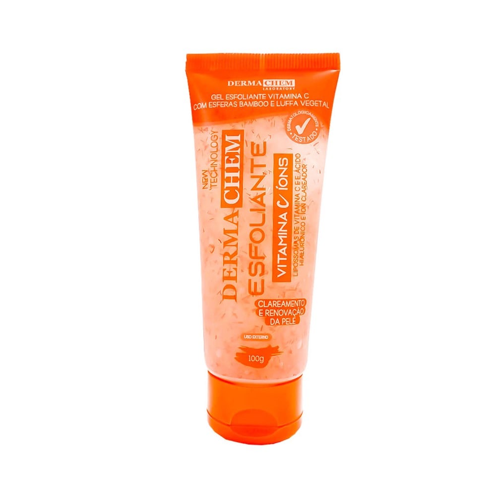 Gel Esfoliante Facial Dermachem Vitamina C 100g