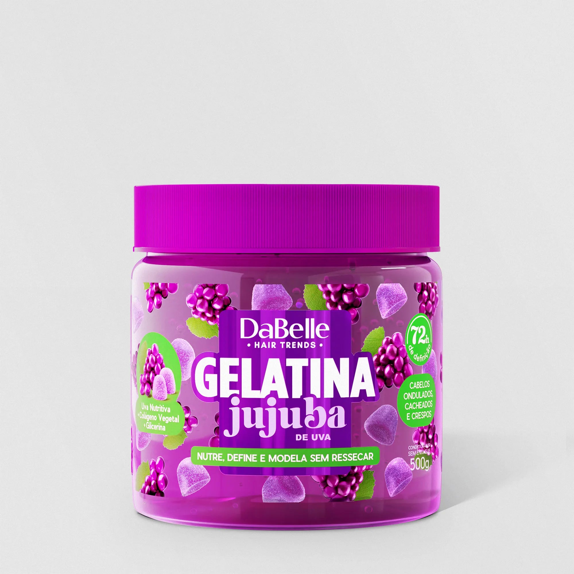 Gelatina DaBelle Jujuba de Uva 500g