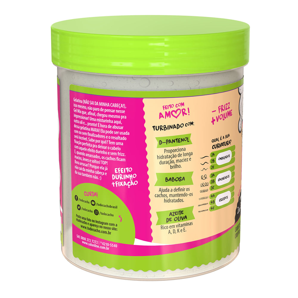 Gelatina Salon Line #ToDeCacho Super Definição 1kg