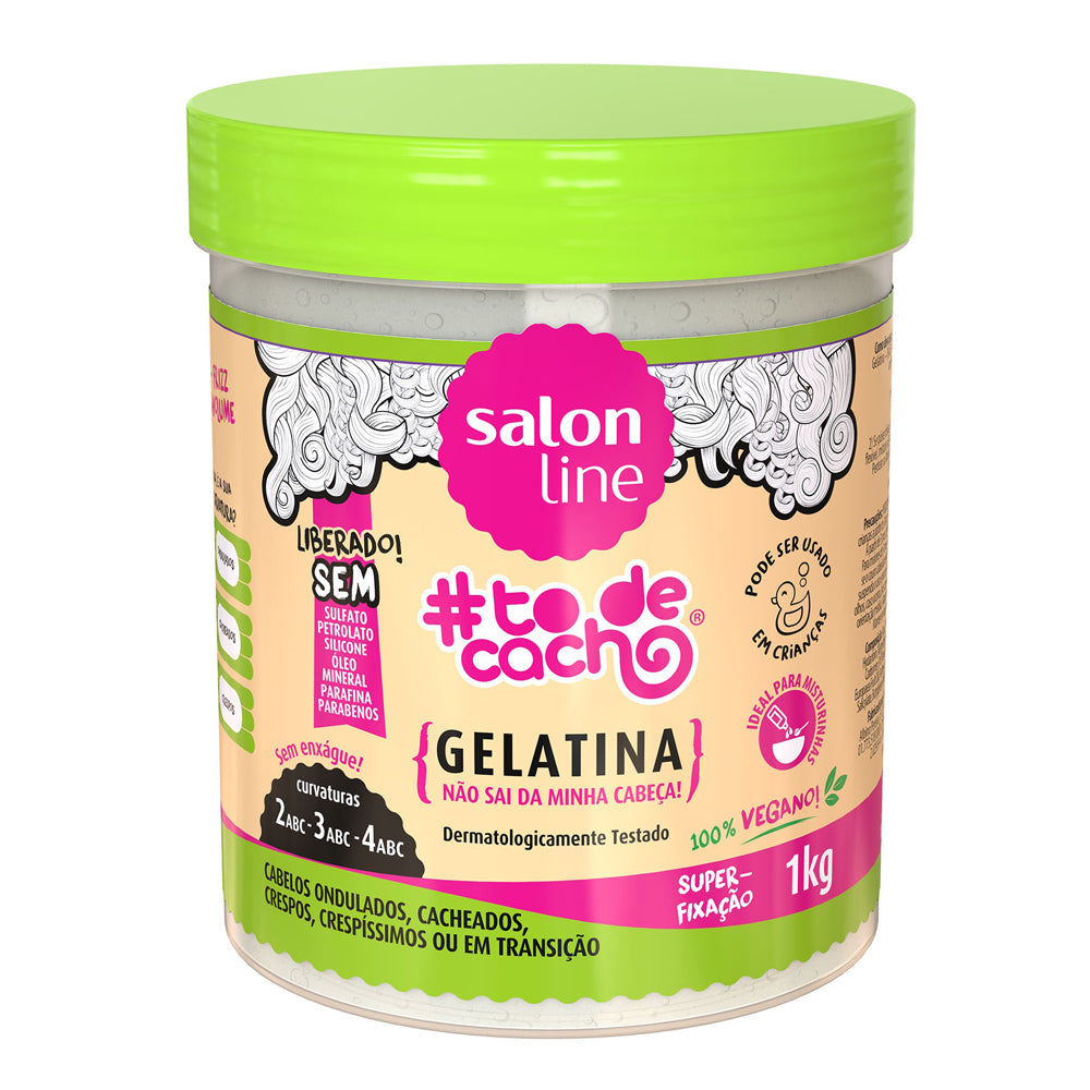 Gelatina Salon Line #ToDeCacho Super Definição 1kg