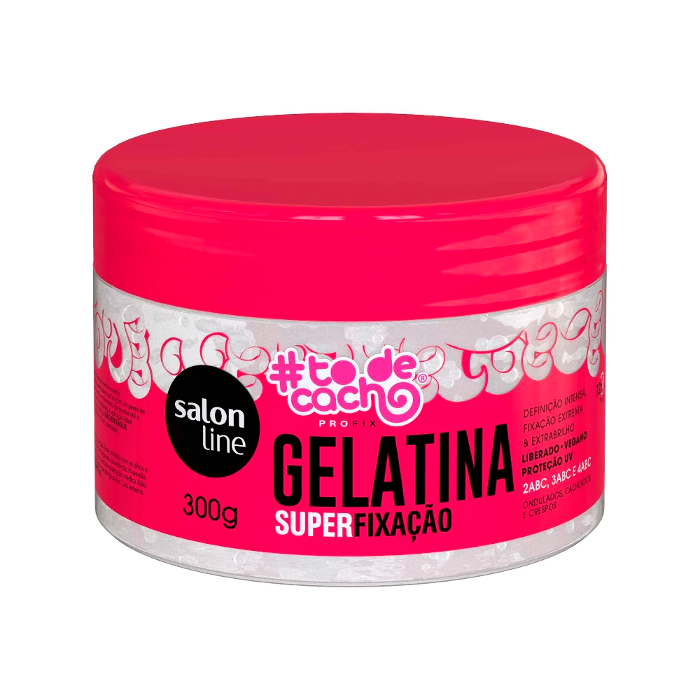 Gelatina Salon Line #ToDeCacho Super Fixação Profix 300g