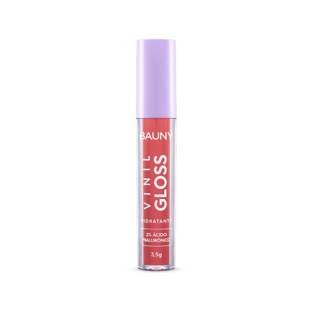 Gloss Labial Bauny Vinil Nude Caramelo Be Free 3,5g