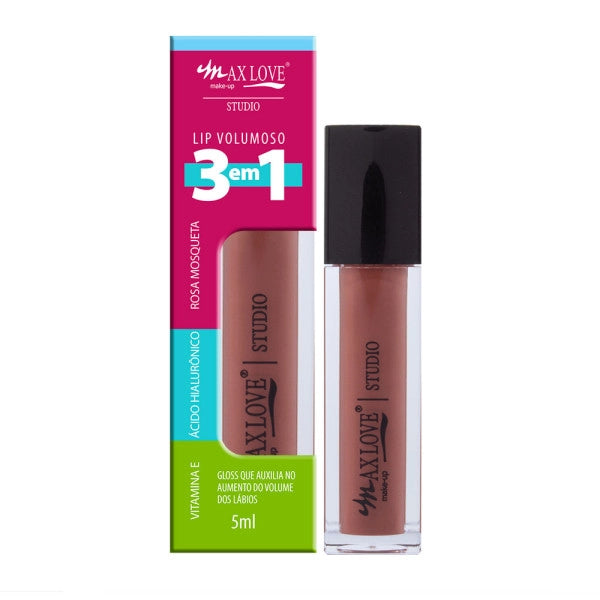 Gloss Labial Max Love Lip Volumoso Cor 302 5ml