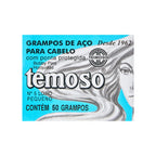 Grampo de Cabelo Teimoso Amarelo Nº 5 50 Unidades