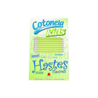 Hastes Flexíveis Cotonela Kids Verde 75 Unidades