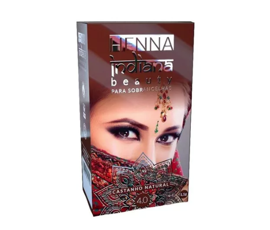 Henna Indiana Beauty Castanho Natural 1,1g