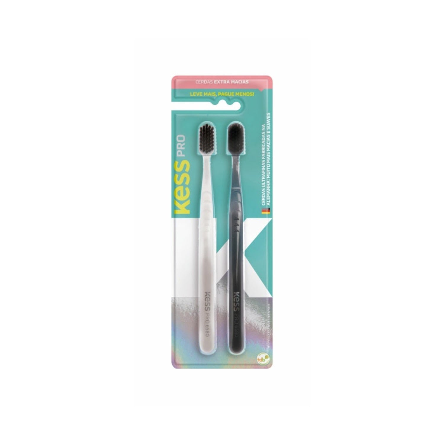Kit Kess 2 Escovas Pro Extra Macias BW