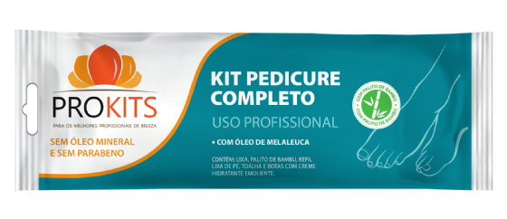 Kit de Pedicure Prokits Completo Uso Profissional