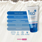 Kit Dermachem Protetor Solar FPS 50 Corporal 120g + Facial 60g