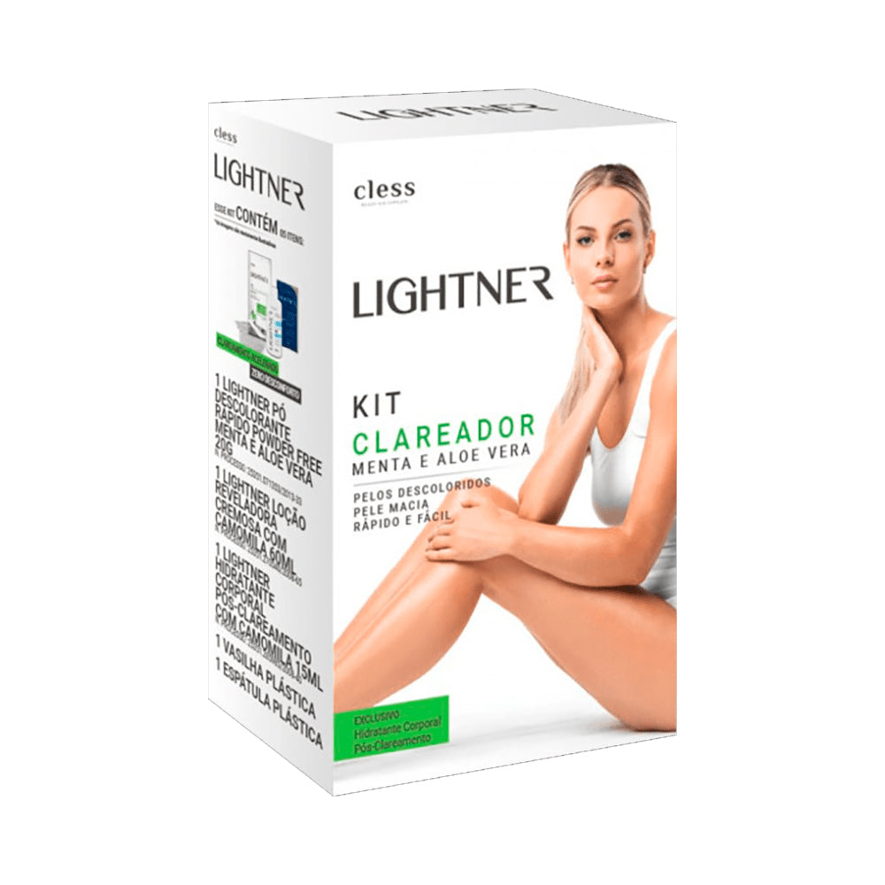Kit Descolorante Lightner Menta e Aloe Vera Unidade