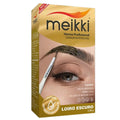 Kit Henna para Sobrancelhas Meikki Louro Escuro 1,25g