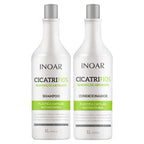 Kit Inoar Shampoo 1000ml + Condicionador 800ml Cicatrifios
