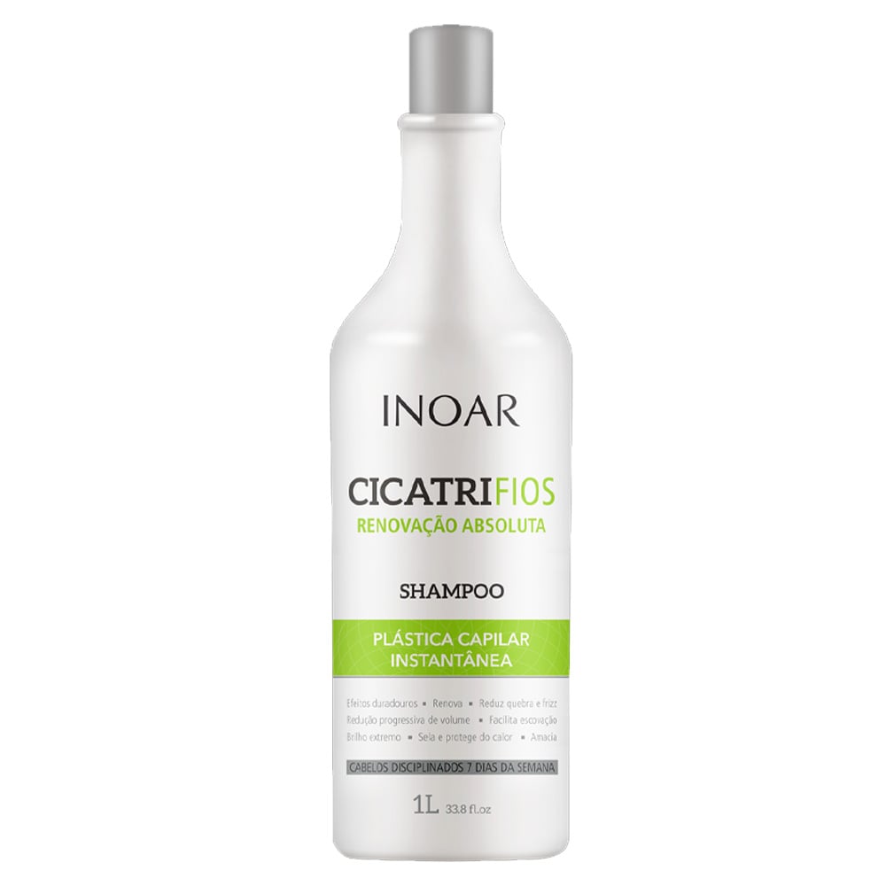 Kit Inoar Shampoo 1000ml + Condicionador 800ml Cicatrifios
