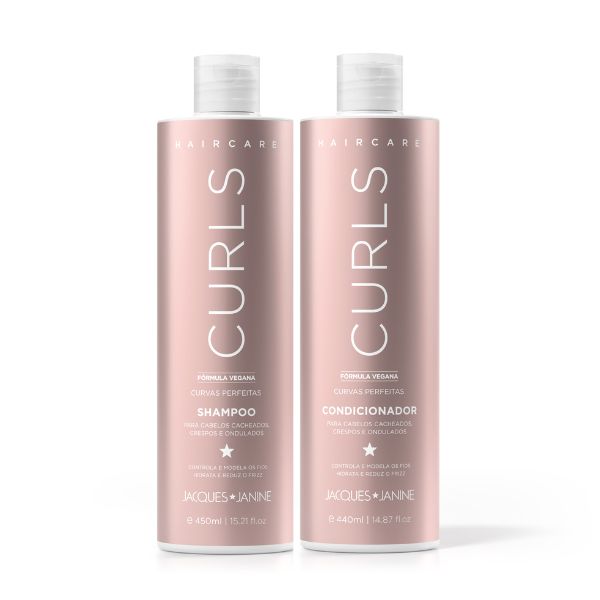 Kit Shampoo + Condicionador Jacques Janine Hair Care Curls