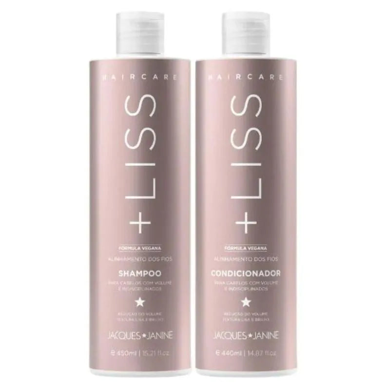 Kit Hair Care Liss Shampoo 450ml + Condicionador 440ml Alinhamento Antifrizz