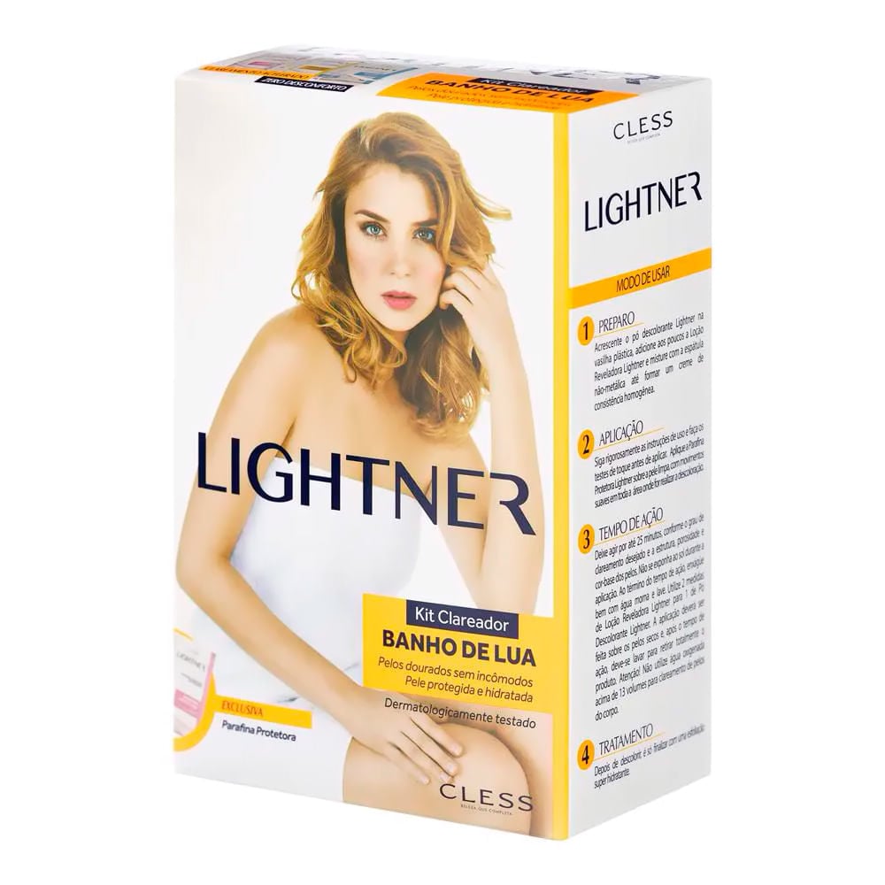 Kit Descolorante Lightner Banho de Lua 1 Aplicação