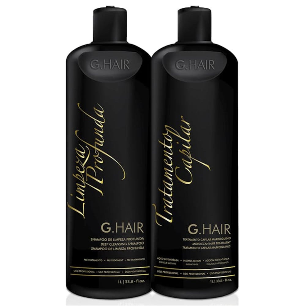 Kit G.Hair Moroccan Passo 1 e 2 1L