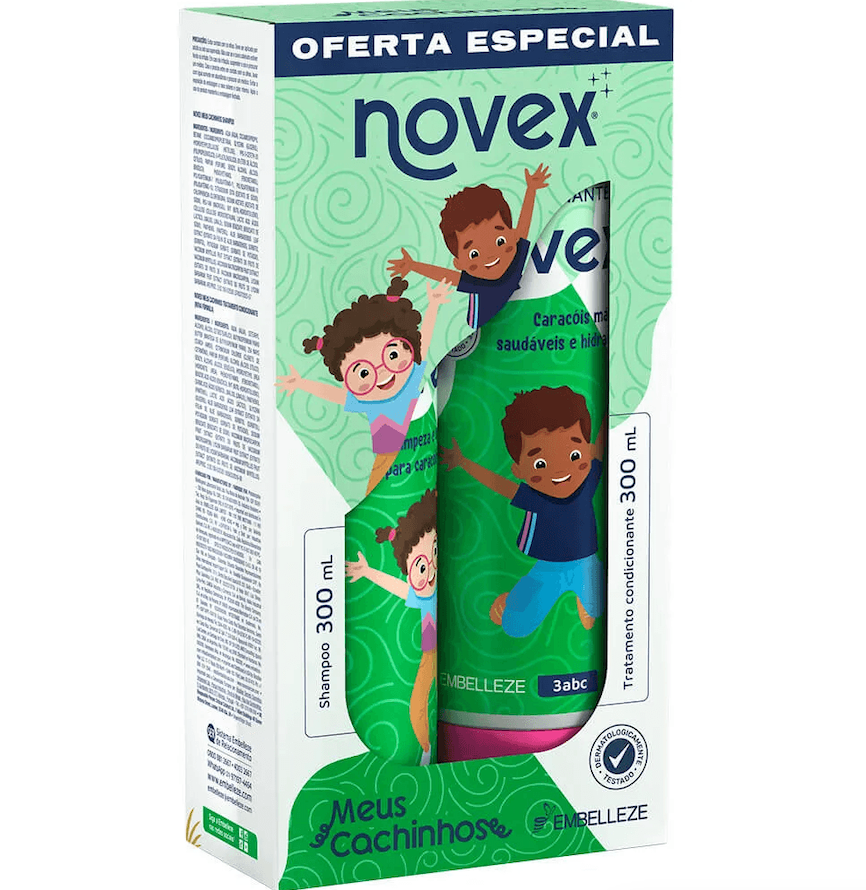 Kit Embelleze Novex Meus Cachinhos Shampoo + Condicionador
