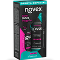 Kit Embelleze Vitay Novex Santo Black Poderoso Shampoo + Condicionador