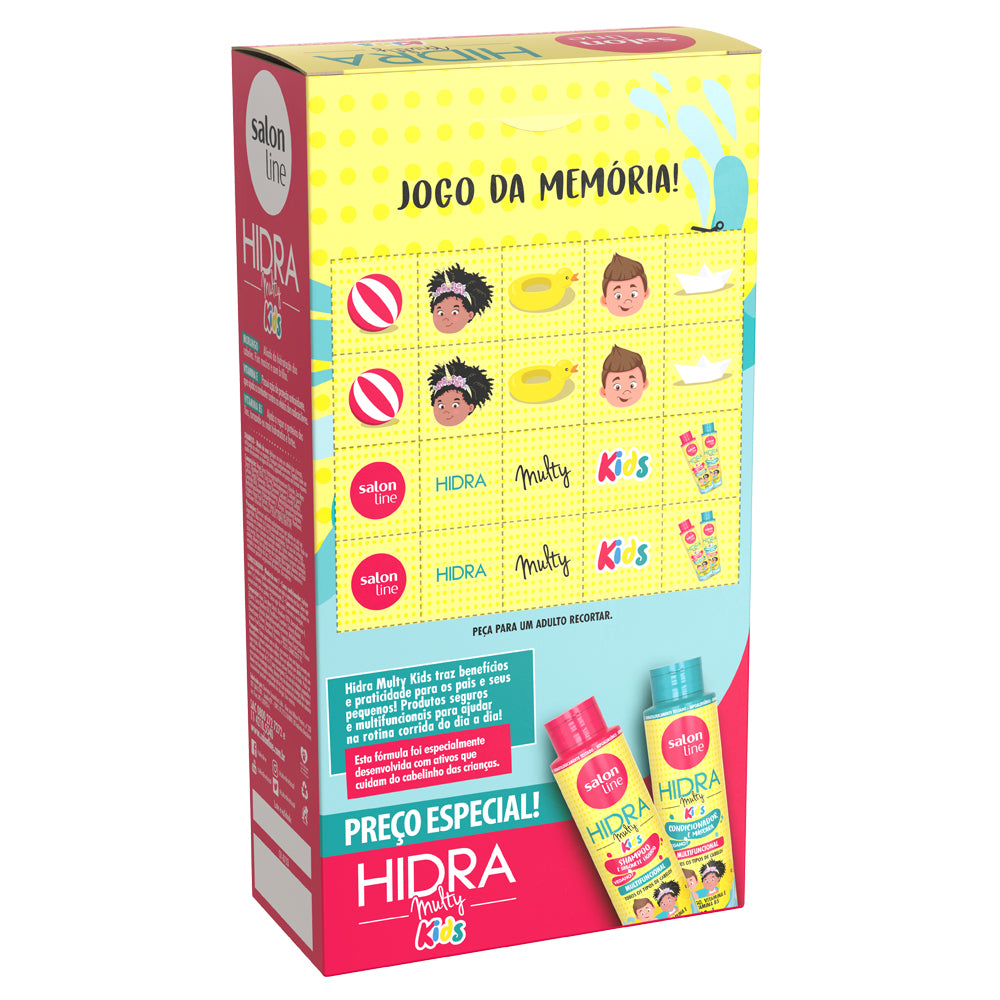 Kit Salon Line Shampoo + Condicionador Hidra Kids 300ml