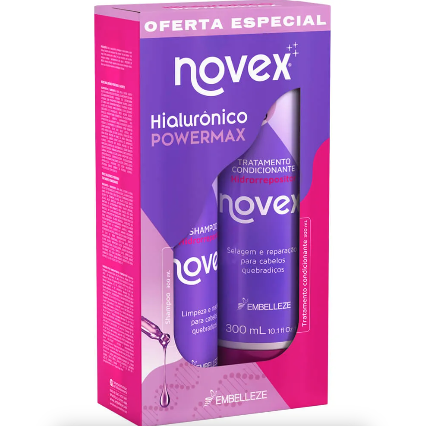 Kit Embelleze Vitay Novex Shampoo + Condicionador Harmonização Capilar Unidade