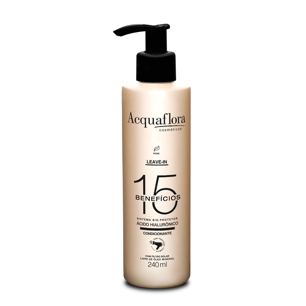 Leave-in Condicionante Acquaflora 15 Benefícios 240ml