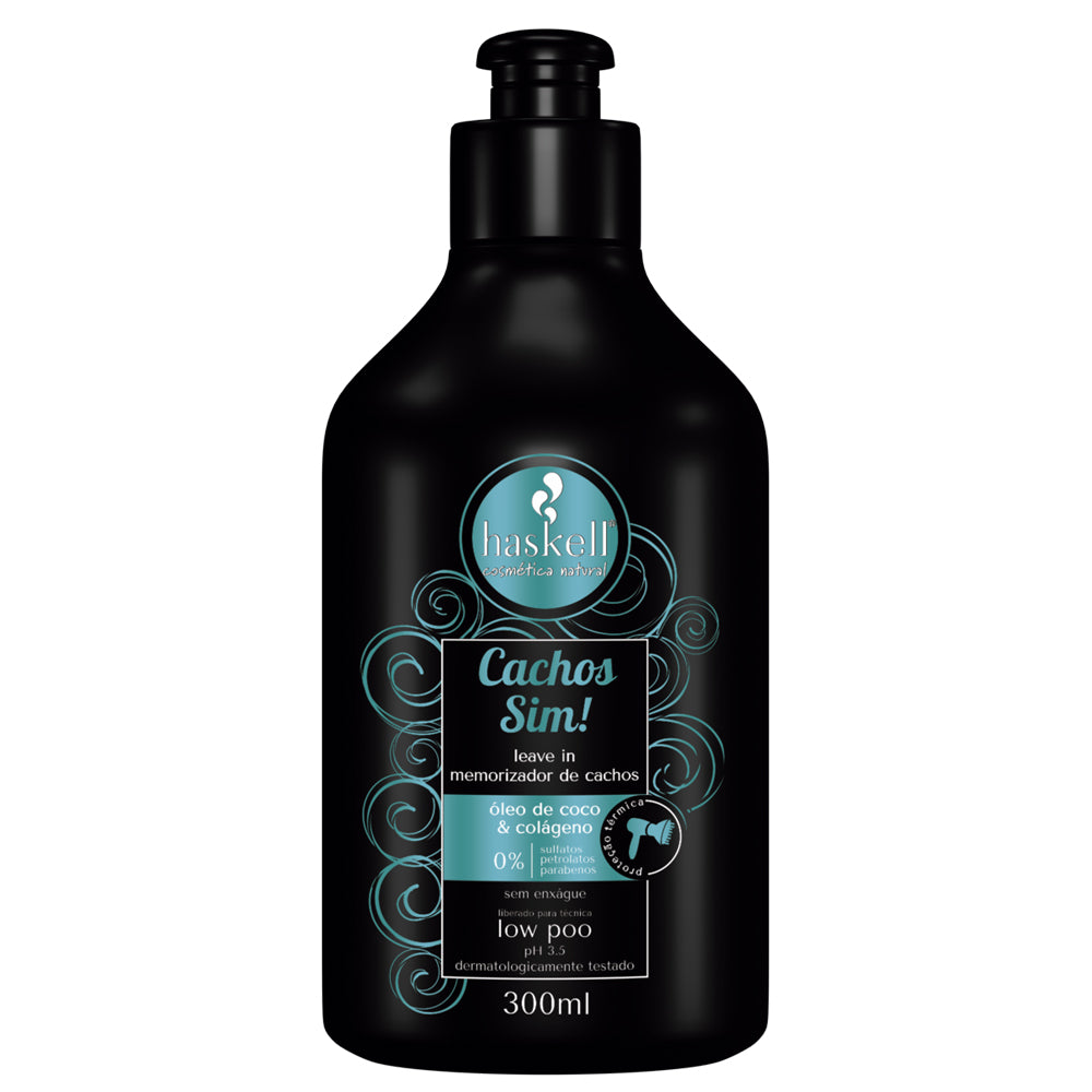 Leave-in Haskell Cachos Sim! Memorizador 300ml