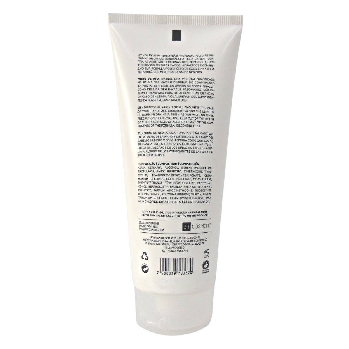 Leave-in Jacques Janine Hidratação Profunda 200ml