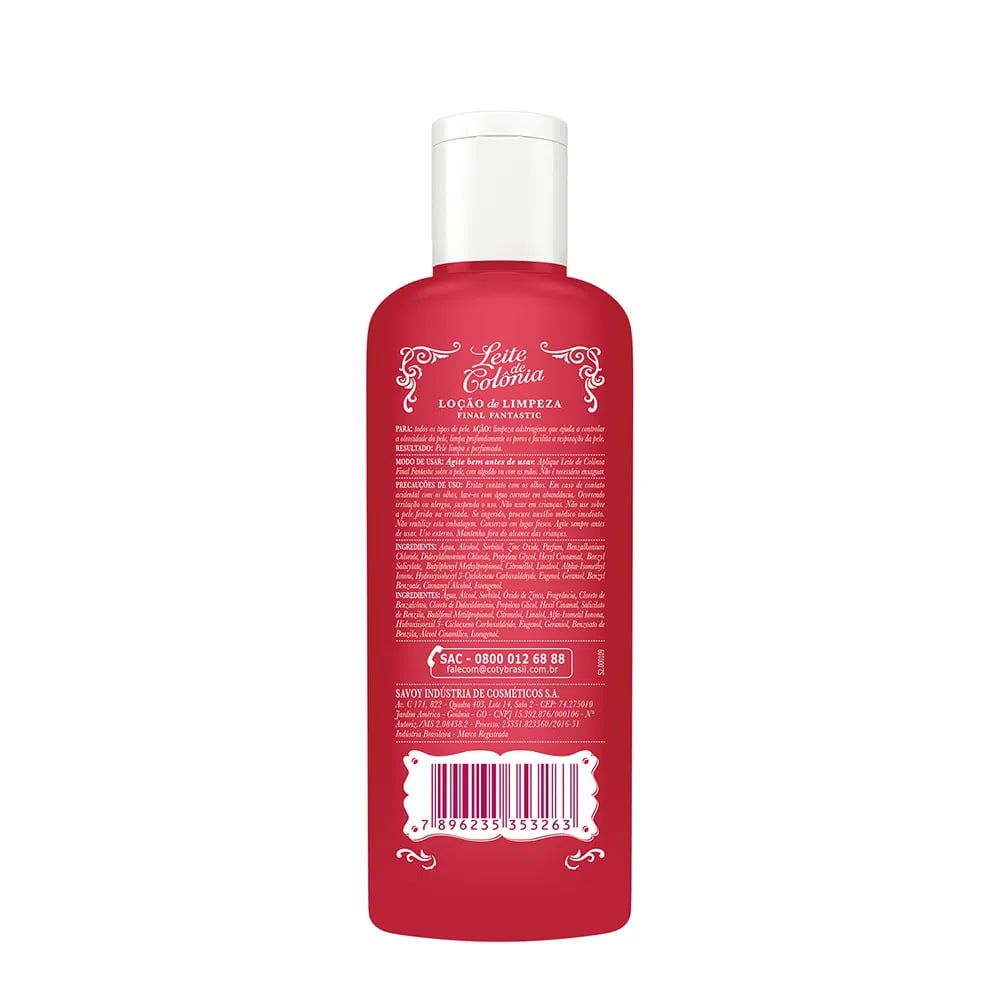 Leite de Colônia Final Fantástico 100ml