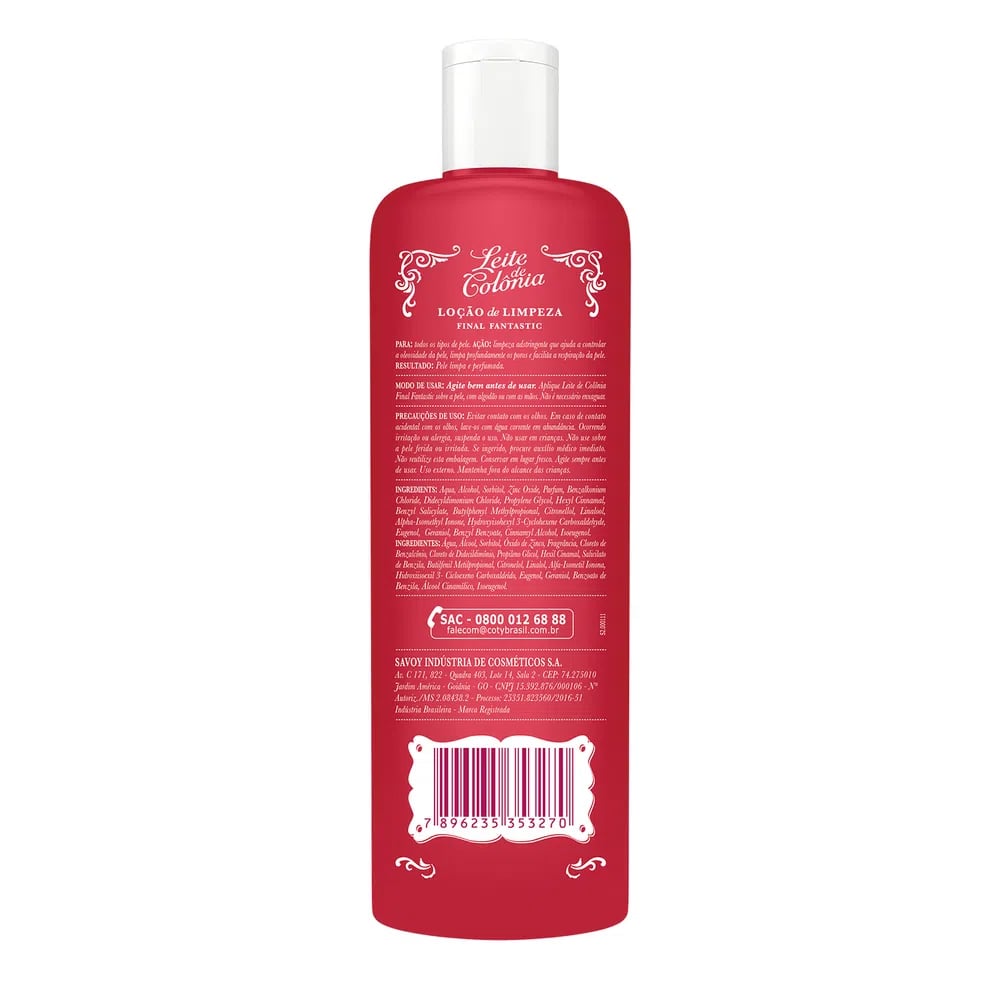 Leite de Colônia Final Fantástico 200ml