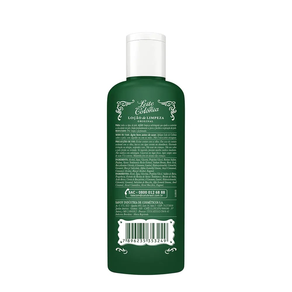 Leite de Colônia Original 100ml