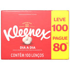 Lenço de Papel Kleenex Box Leve 100 Pague 80