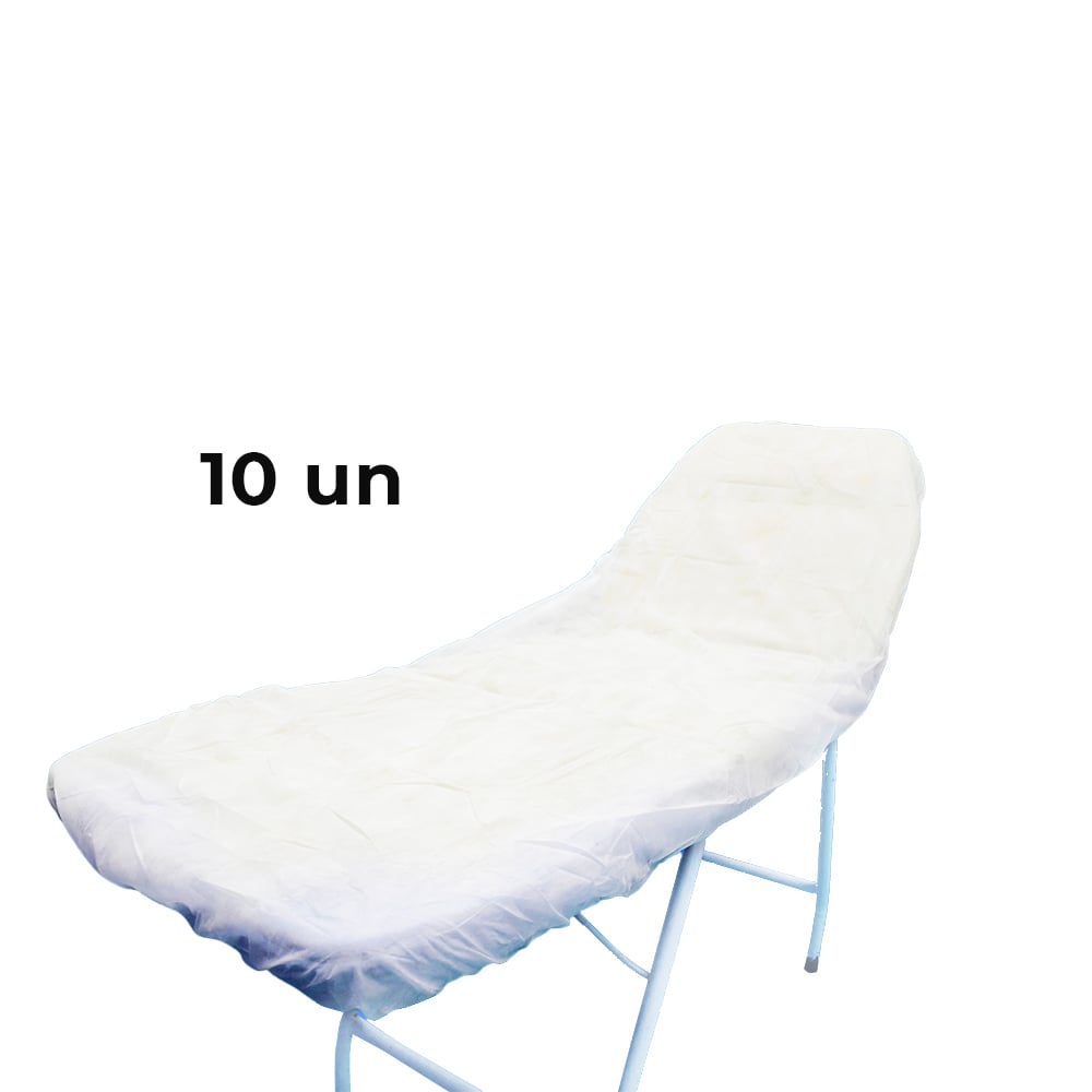Lençol Bellinea TNT com Elástico 10 Unidades