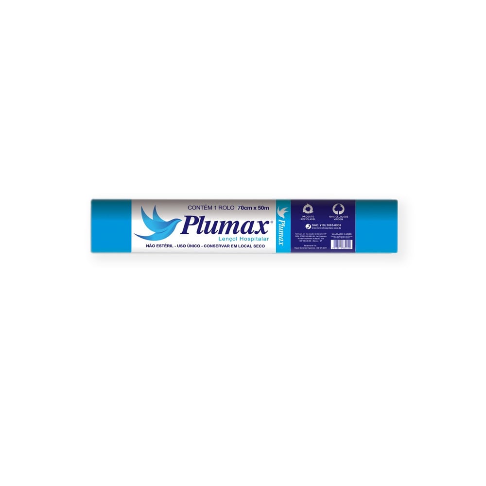 Lençol Plumax 70cm x 50cm
