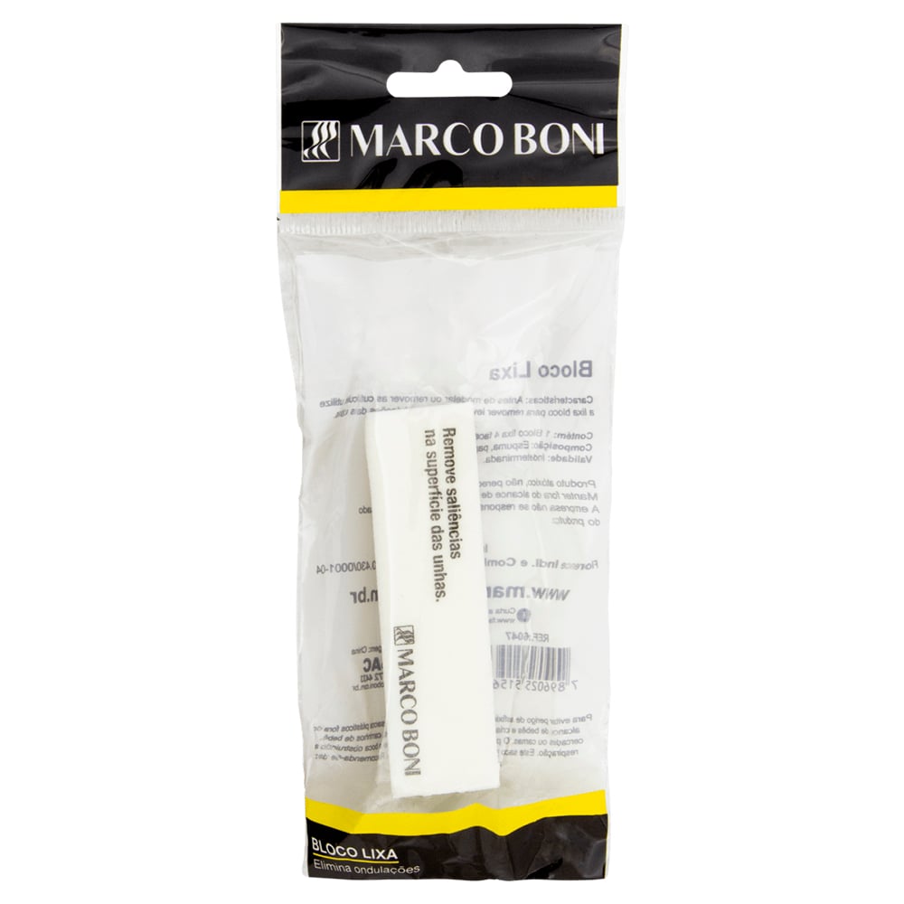 Lixa Bloco Polidor Marco Boni para Unhas Ref. 6047