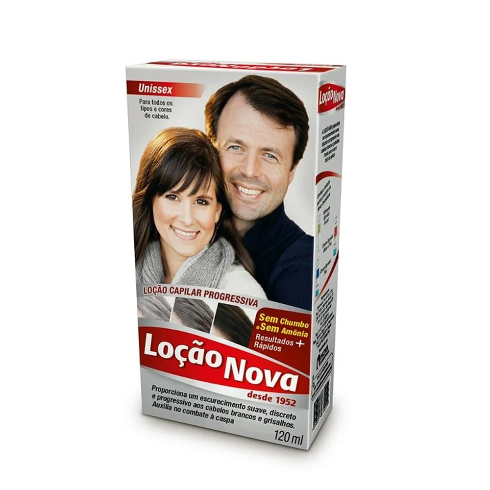 Loção Capilar Progressiva Loção Nova Unissex 120 ml