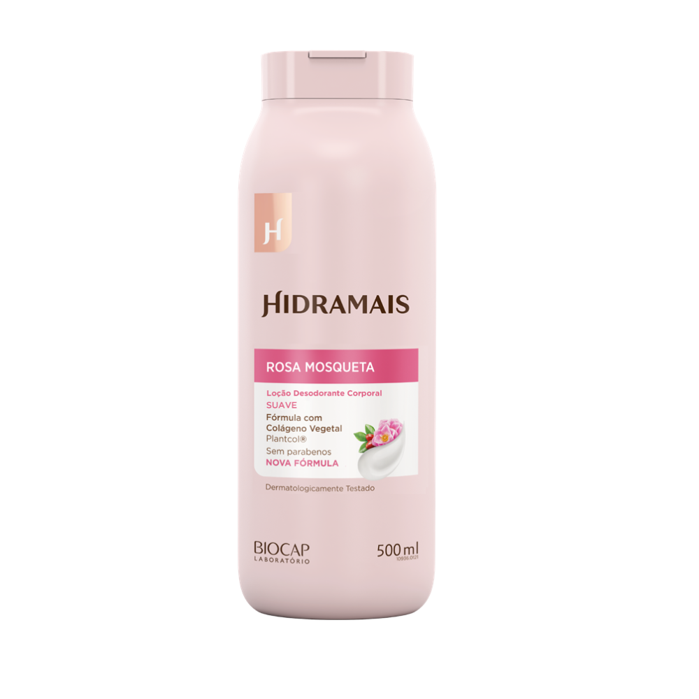 Loção Desodorante Corporal Hidramais Rosa Mosqueta 500ml