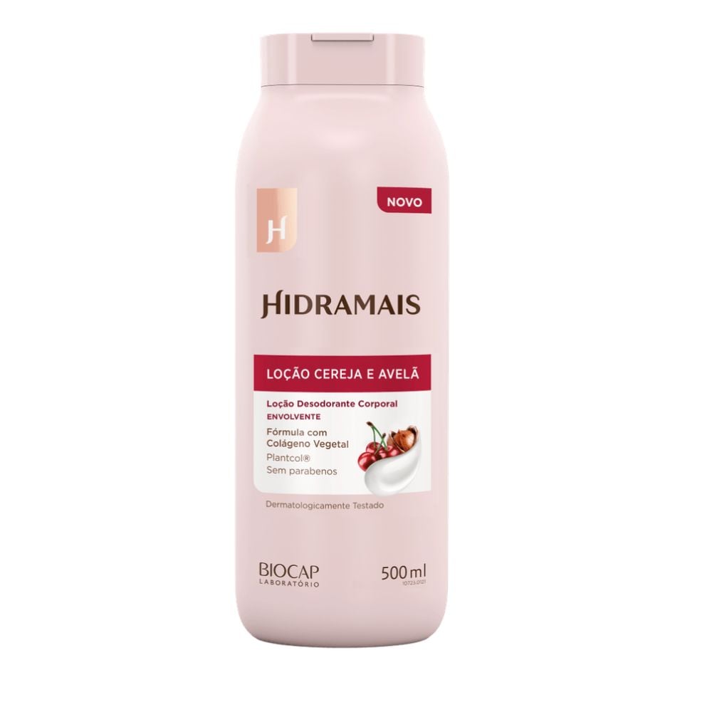 Loção Desodorante Corporal Hidramais Cereja e Aveia 500ml