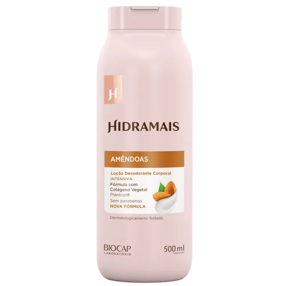 Loção Desodorante Corporal Hidramais Amêndoas 500ml