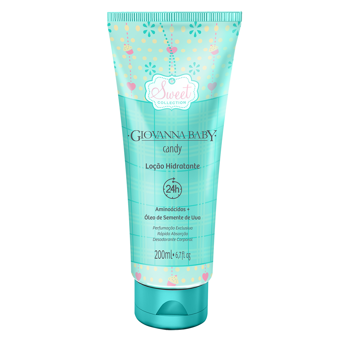 Loção Hidratante Giovanna Baby Candy 200 ml