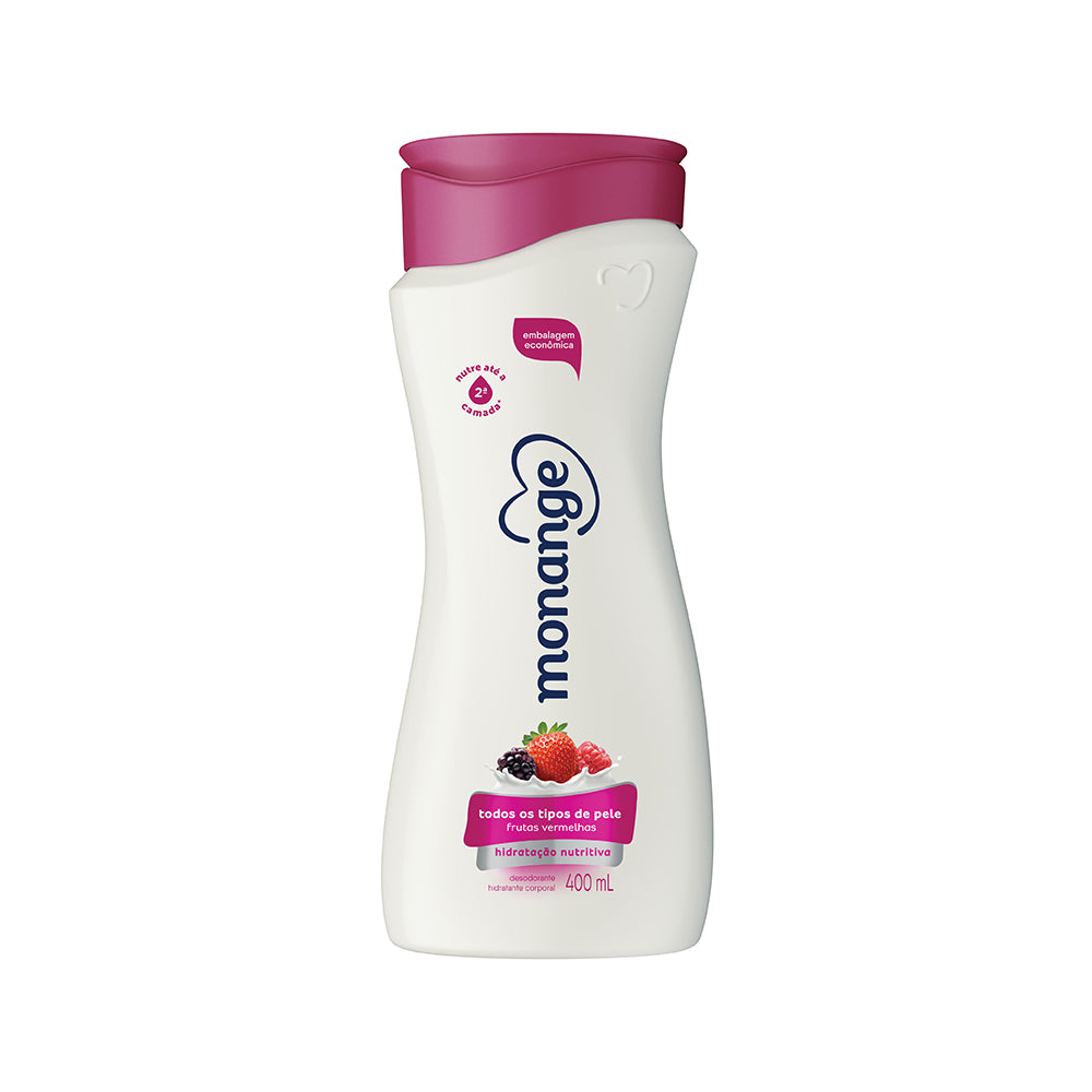 Loção Hidratante Monange Frutas Vermelhas 400ml