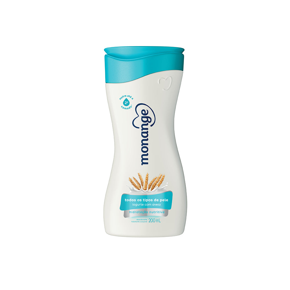 Loção Hidratante Monange Iogurte com Aveia 200 ml