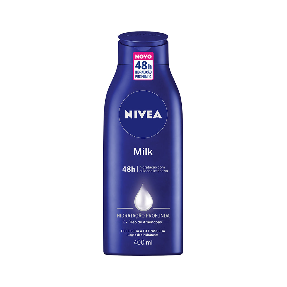 Loção Hidratante Nivea Milk 400 ml