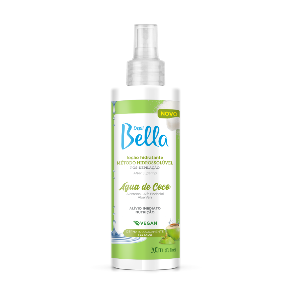 Loção Hidratante Depil Bella Pós-Depilação Hidrossolúvel 300ml